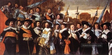  Serge Werke - Offiziere und Sergeanten Des St Hadrian Schützengilde Porträt Niederlande Goldene Zeitalter Frans Hals